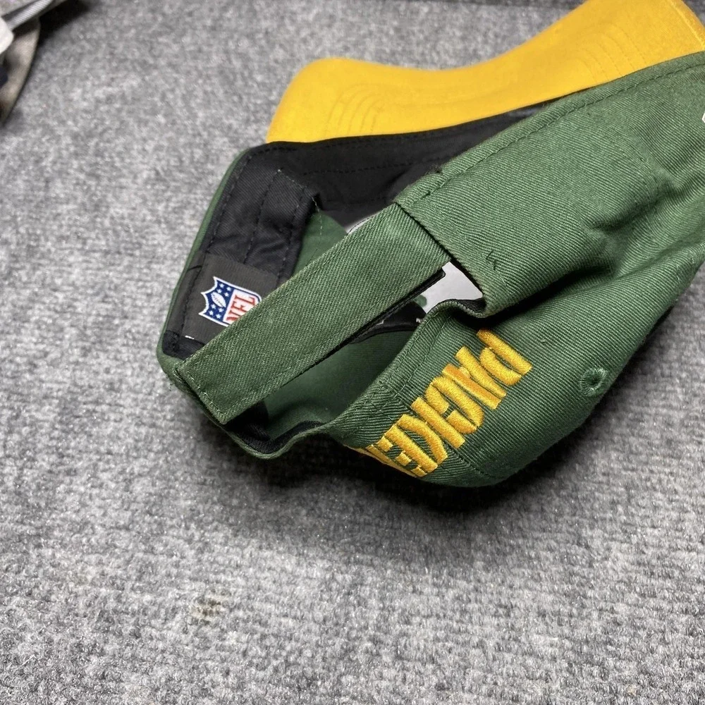 Green Bay Packers Hat Cap Strap Back Mens NFL Football  New Era 9FORTY